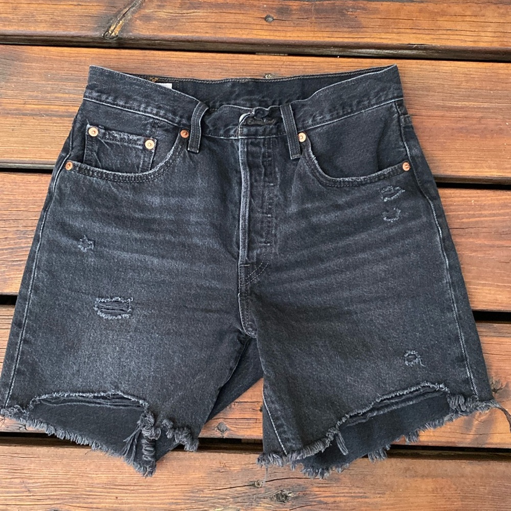 Levis denim shorts